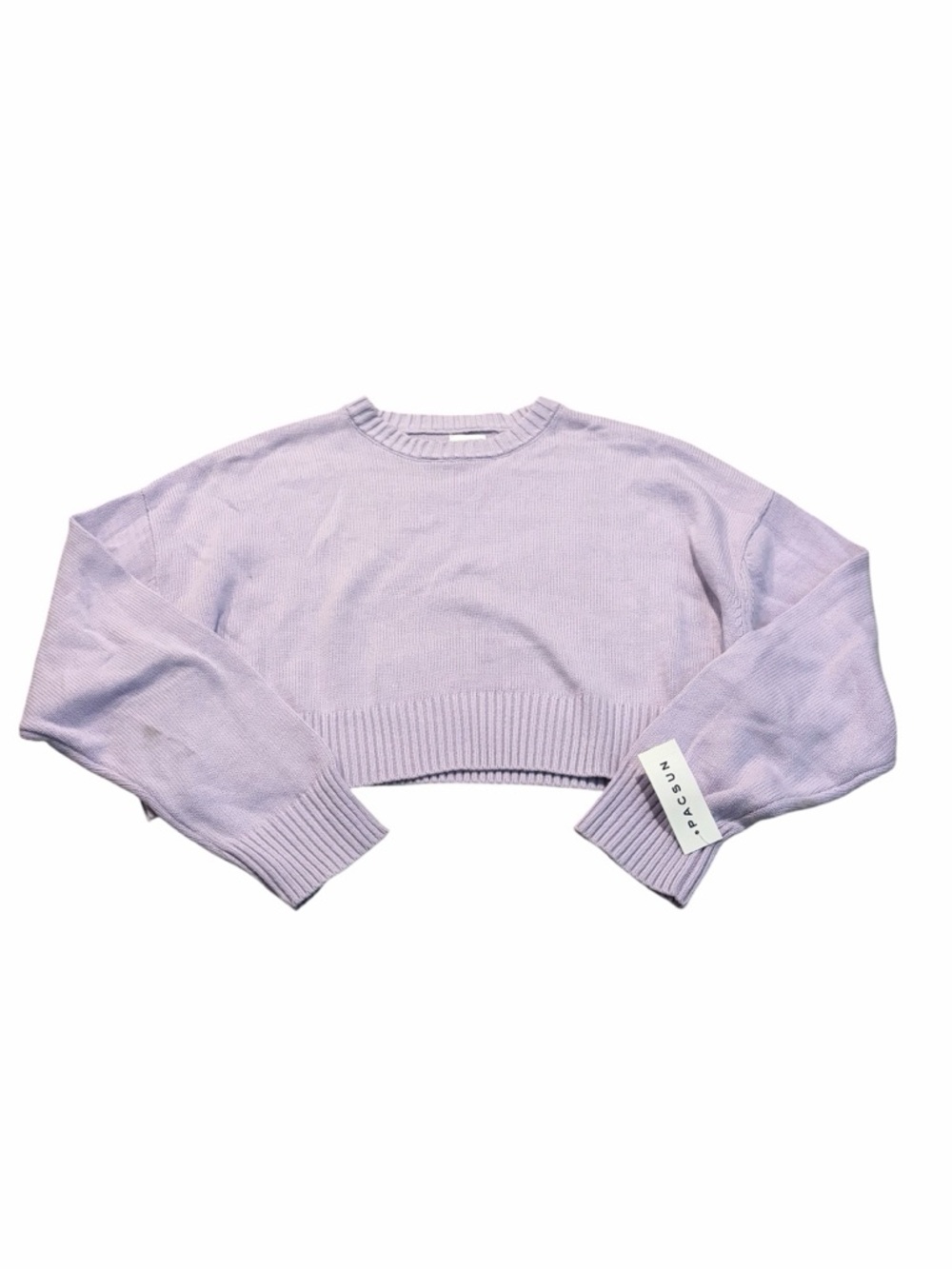 L.A. HEARTS cropped purple sweater nwt